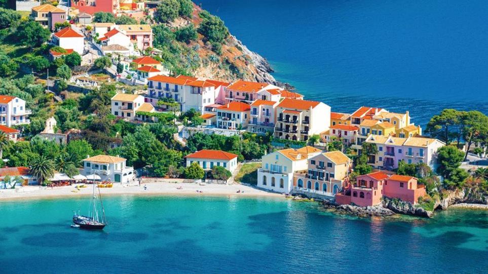 Pension Gerania Асос Экстерьер фото